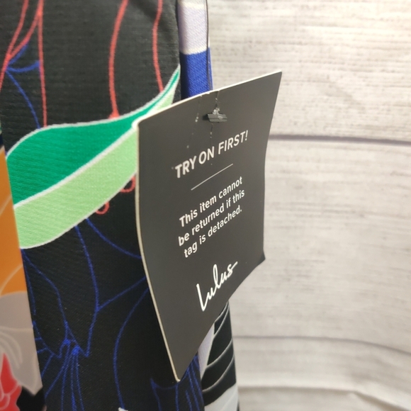 New Lulu's Beloved Becky Black floral - Picture 11 of 12